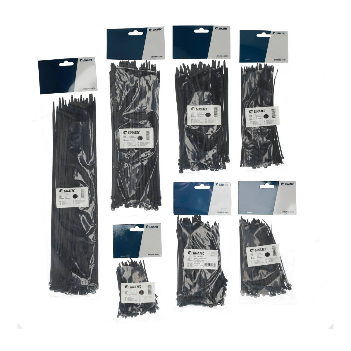 Sinatec - BUNDELDEAL BUNDELBAND ZWART PAKKET 700-DLG (1ST)